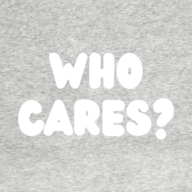 Who cares? by Word and Saying